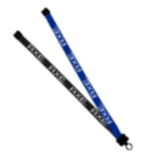 3/4" Multi-Color Clamshell Lanyard