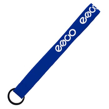 Sewn-In Split Ring Wrist Keychain