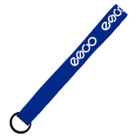 Sewn-In Split Ring Keychain