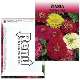 Standard Series Seed Packet- Zinnia