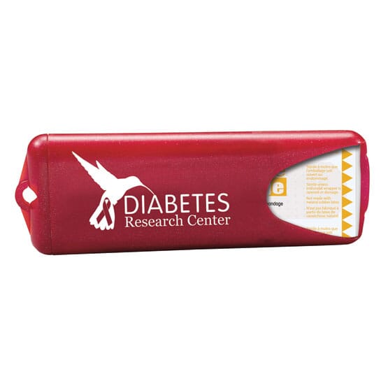 Color-Blast Bandage Dispenser With Colorful Bandages