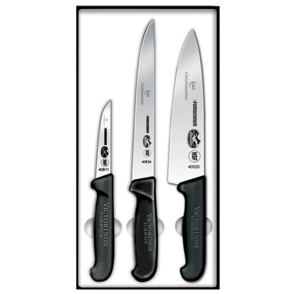 Victorinox Swiss Army™ 3-Piece Fibrox Chefs Knives