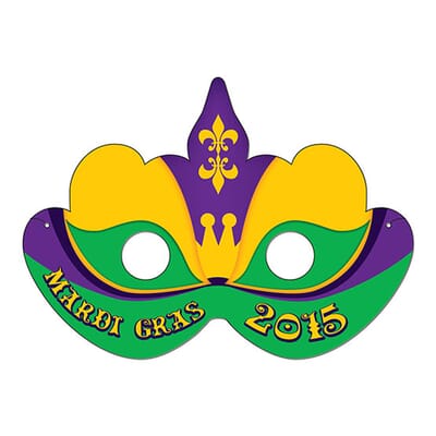 Mardi Gras Mask - Promotional Giveaway | Crestline