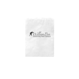 Medium White Paper Slip Bag