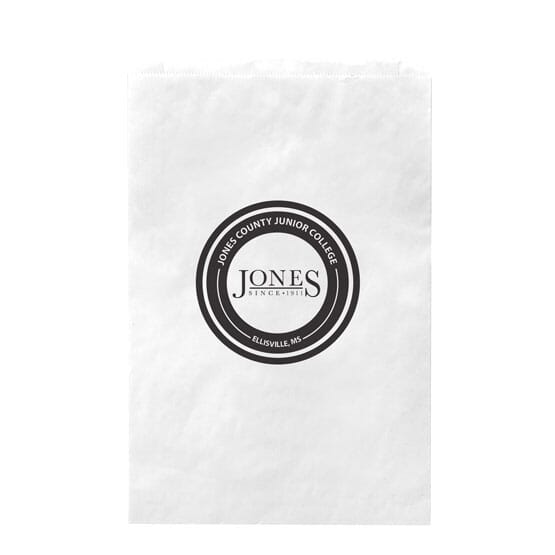 Extra-Large White Paper Slip Bag