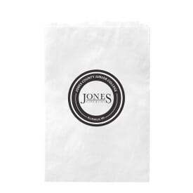 Extra-Large White Paper Slip Bag