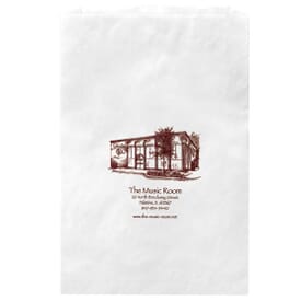 Jumbo White Paper Slip Bag