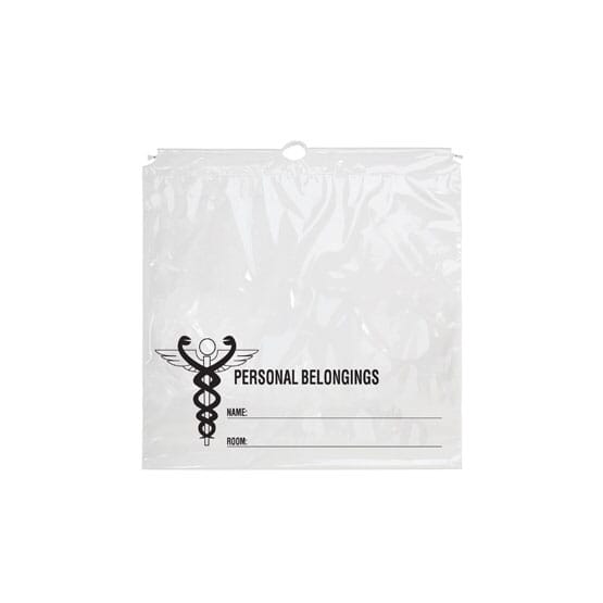 20" x 20" x 4" Pre-Printed Plastic Hospital Bag