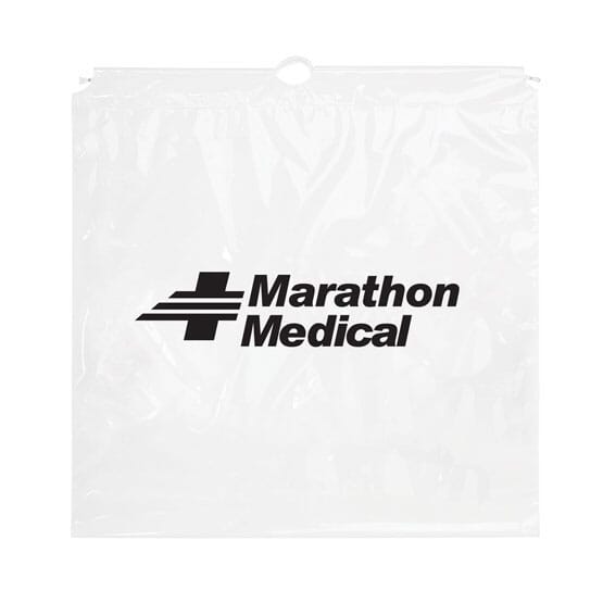 20" x 20" x 4" Large Plastic Cotton Cord Bag