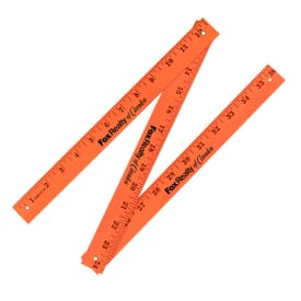 Folding Yardstick- Fluorescent Finish