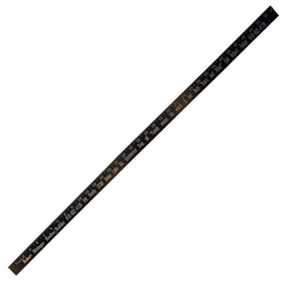 Enamel Finish Yardstick