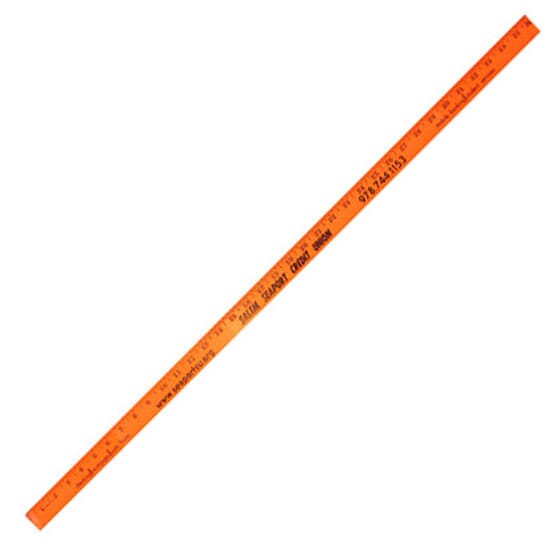 Fluorescent Finish Yardstick