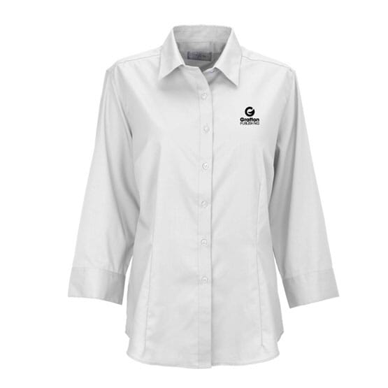Van Heusen Women's Easy Care Dress Twill Shirt