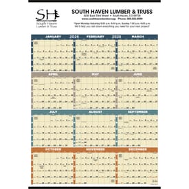 2024 Time Management Span A Year - Non Laminated