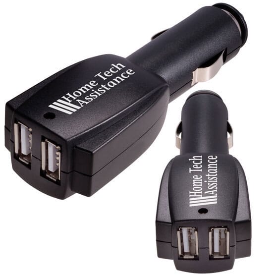 Double USB Car Charger
