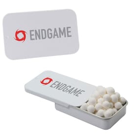 Slider Peppermints Tin