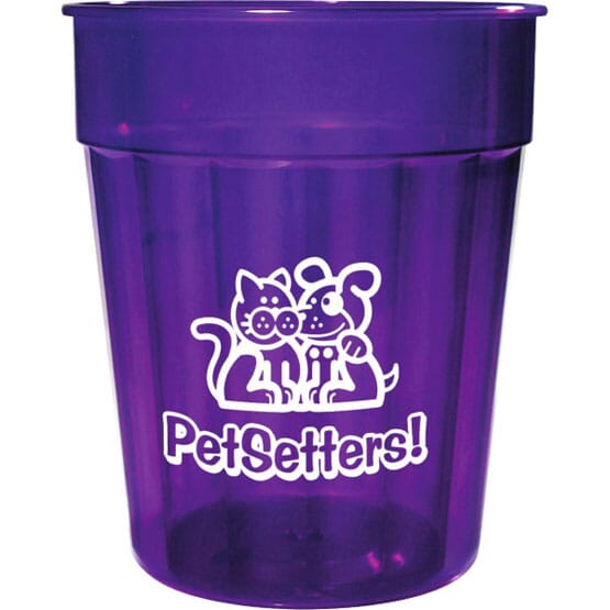 24 oz Wide Crystalline Stadium Cup