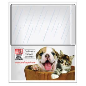 4&quot; X 4 3/4&quot; Pocket Pals™ Rectangle Magnetic Card Holder