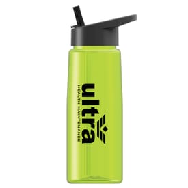 26 oz Tritan™ Flair Bottle with Flip Straw Lid