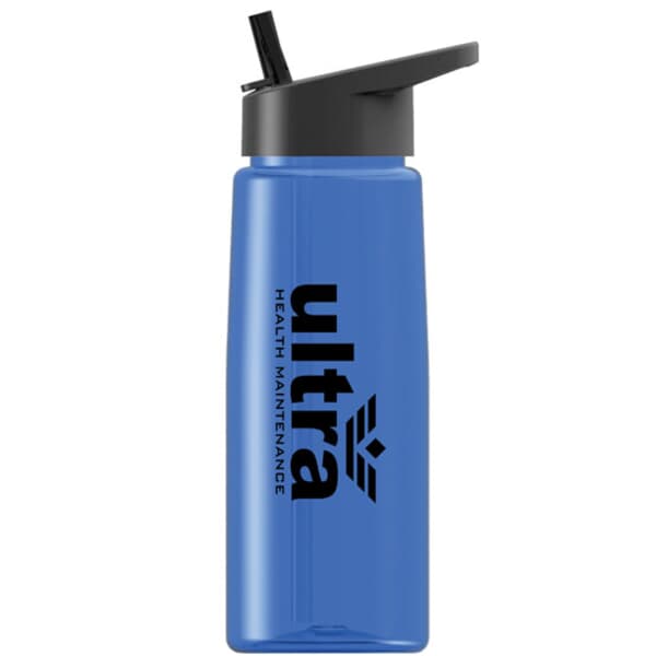 26 oz Tritan™ Flair Bottle with Flip Straw Lid