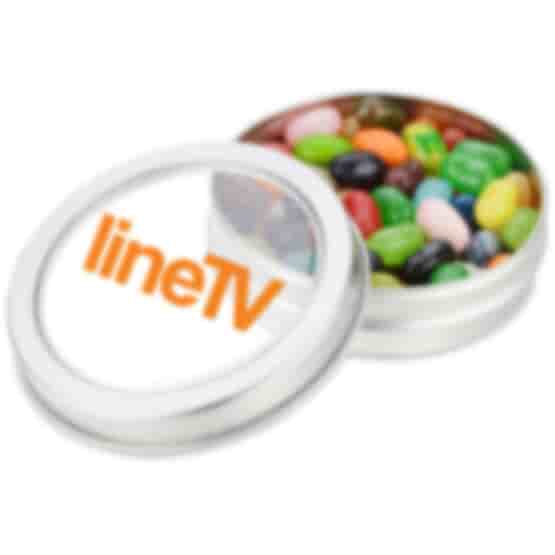 Small Top View Tin With Jelly Belly®