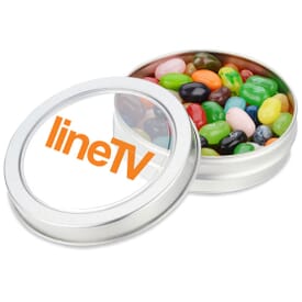 Small Top View Tin With Jelly Belly®