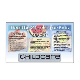 3 1/2" X 6" Healthy Snacks Mega-Mags™ Magnet