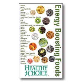 3 1/2" X 6" Energy Boosting Foods Mega-Mags™ Magnet