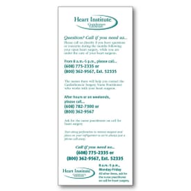 Cover Stock Advertising Magnet