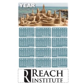 2025 Sand Castle Magnet Calendar