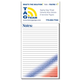 3 1/2" X 7 1/2" Business Card Add-On™ Magnet + Large Pad