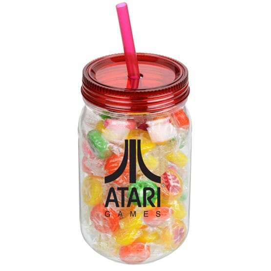 25 Oz. Mason Jars With Assorted Citrus Slices