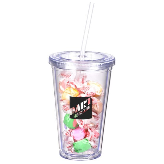 16 Oz. Tumbler with Saltwater Taffy