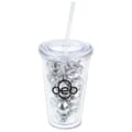 16 Oz. Tumbler with Twist Wrapped Truffles