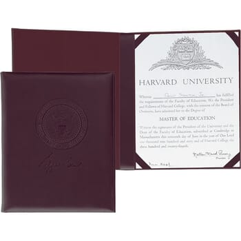 Executive Designs Certificate Holder