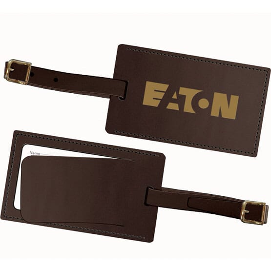 Cowhide Luggage Tag