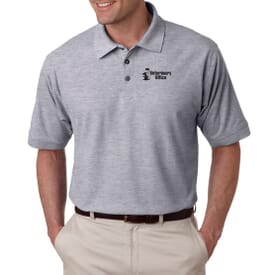 Ultraclub® Men's Whisper Pique Polo