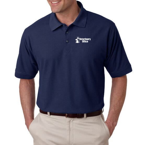 Ultraclub® Men's Whisper Pique Polo