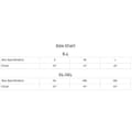 shirt size chart
