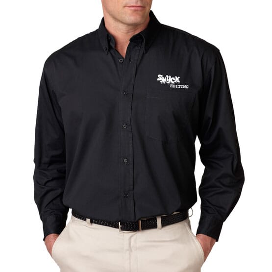 Ultraclub® Men's Whisper Twill Shirt