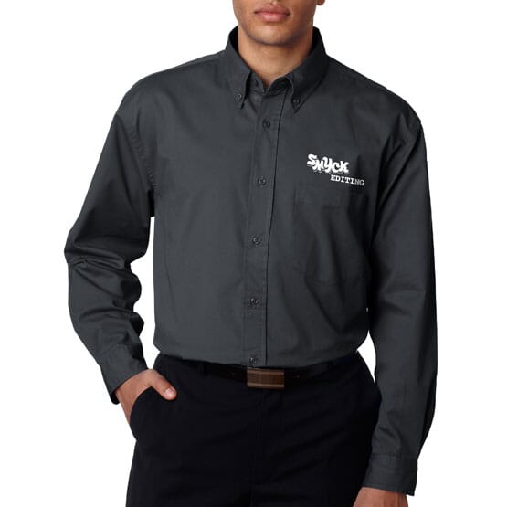 Ultraclub® Men's Whisper Twill Shirt