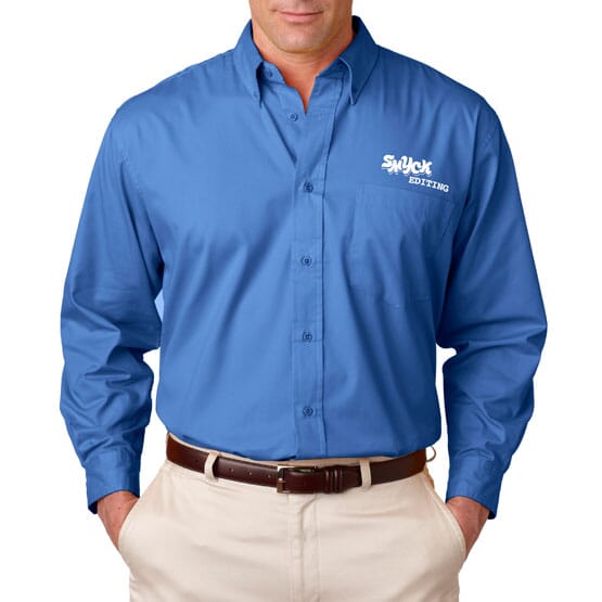 Ultraclub® Men's Whisper Twill Shirt
