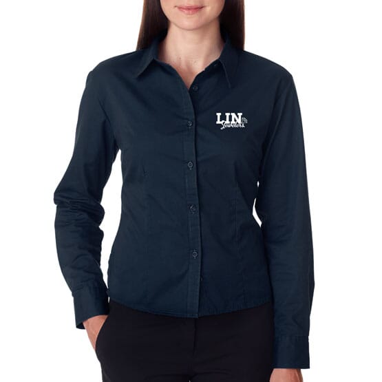 Ultraclub® Ladies' Whisper Twill Shirt