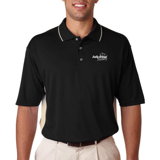 Ultraclub® Men's Cool & Dry Sport 2-Tone Polo