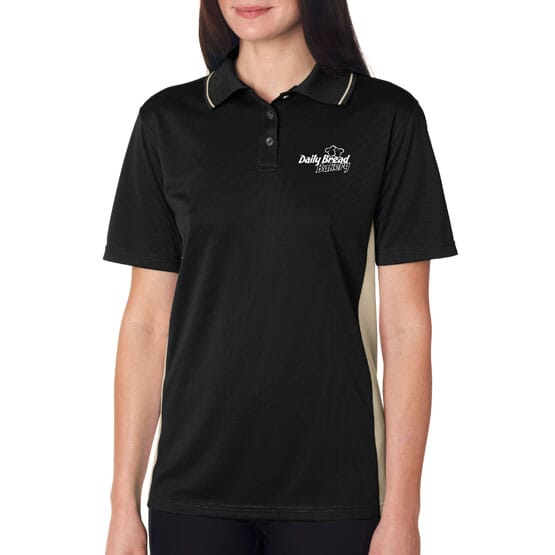 Ultraclub® Ladies' Cool & Dry Sport 2-Tone Polo