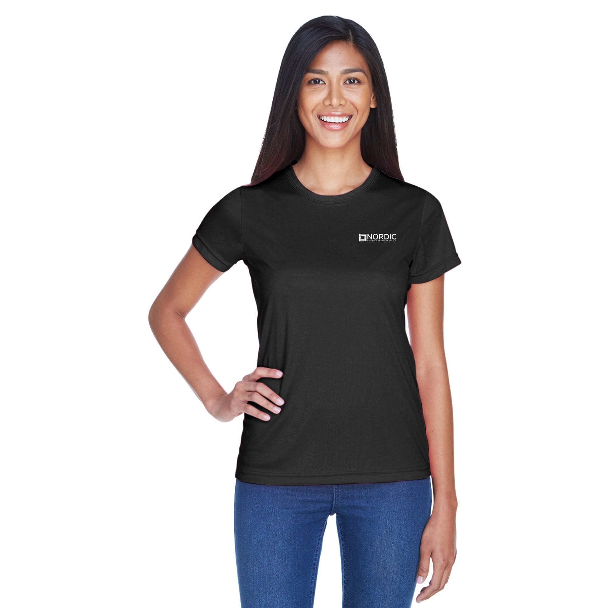 Ultraclub® Ladies' Cool & Dry Sport Performance Interlock Tee