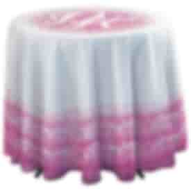 Round Cafe Side Drape Table Throw