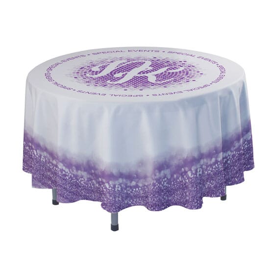 4' Round Drape Side Table Cloth