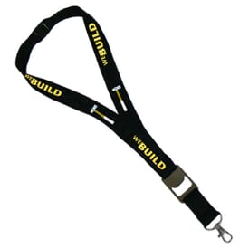 3/4&quot; Satin Lanyard With Bottle Opener