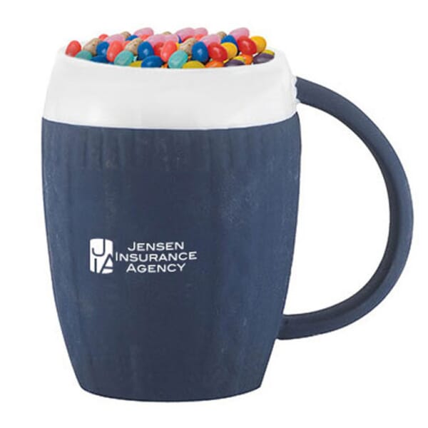 12 oz Jelly Bean Filled Sweater Mug